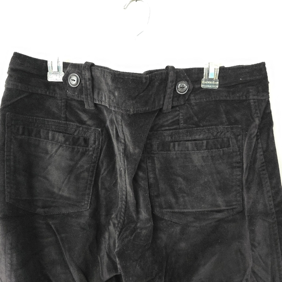 Old Navy Velvet Corduroy Pants Size 12 Black Stretch - Picture 8 of 14